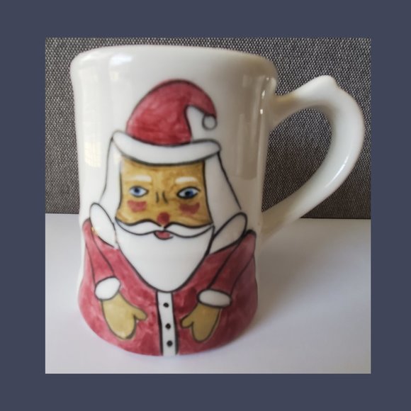 🎅RARE N. S. Gustin Vintage Santa Claus Cups -  4 - Picture 3 of 12